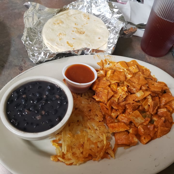 photo of Depot Cafe Vegan Migas shared by @strawberrycupcake on  23 Nov 2021 - review