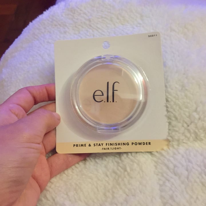 photo of e.l.f. Cosmetics Prime and Stay Finishing Powder - Fair/Light shared by @ymzavala on  24 May 2021 - review