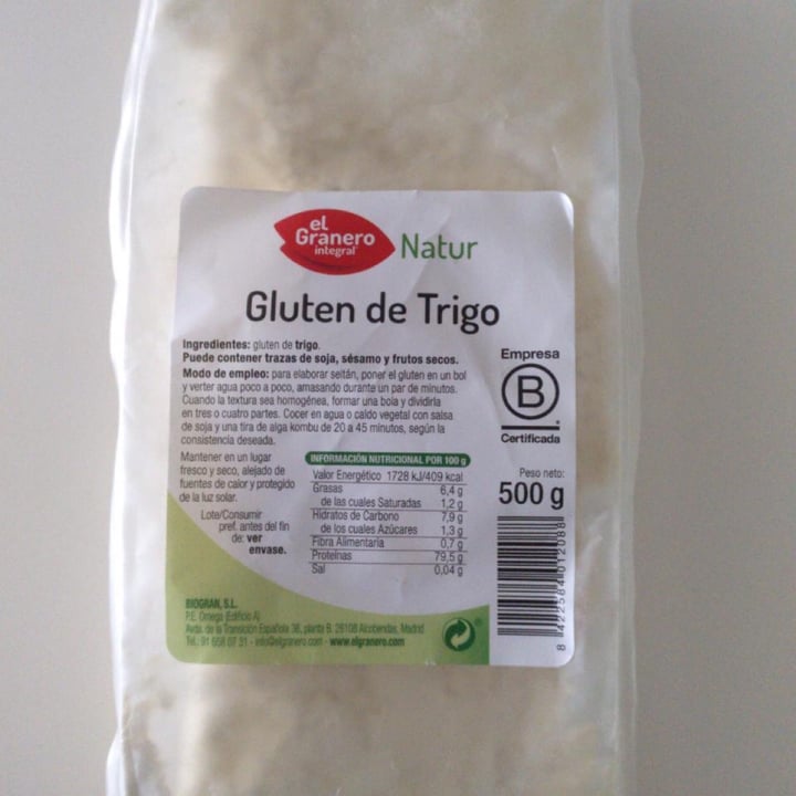 review photo of El Granero Integral Gluten De Trigo shared by @oskar1995 on 25 Dec 2020 - review