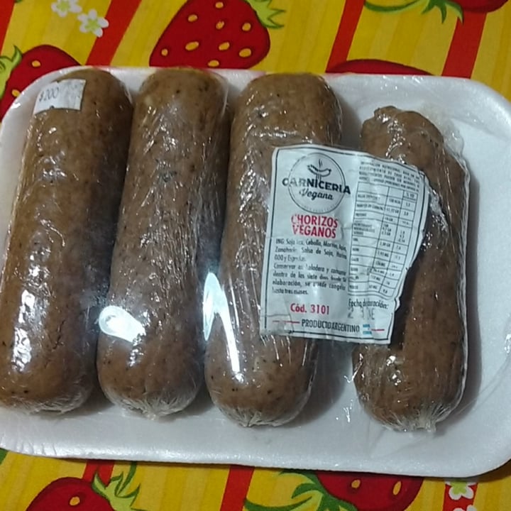 photo of Carnicería vegana Chorizos shared by @selinakyle on  28 Jan 2021 - review