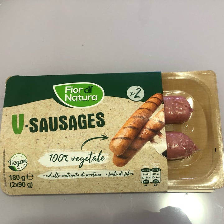 photo of Fior di Natura V-Sausages shared by @francyveg86 on  04 Sep 2022 - review