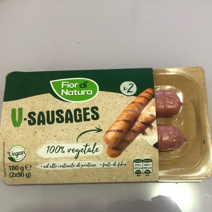 review photo of Fior di Natura V-Sausages shared by @francyveg86 on 04 Sep 2022 - review