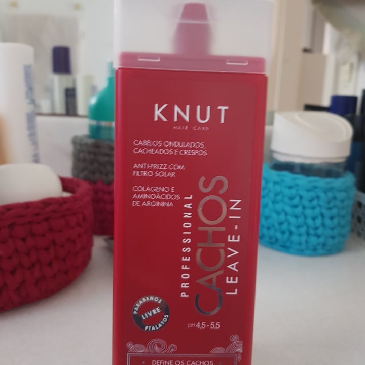 photo of Knut Professional Cachos Leave-In  shared by @gabibiagioni on  21 Apr 2022 - review