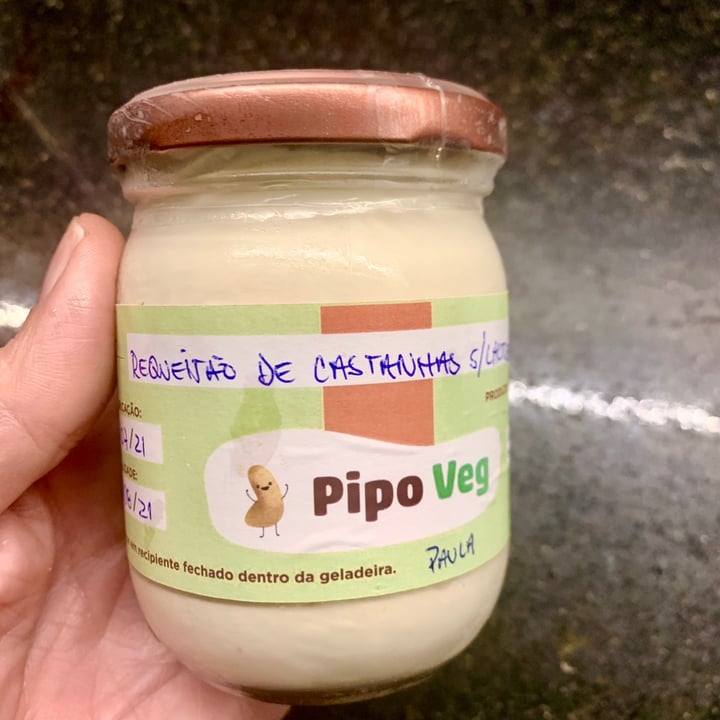 photo of PIPO VEG Requeijão de Castanha shared by @lolario on  23 Jul 2021 - review