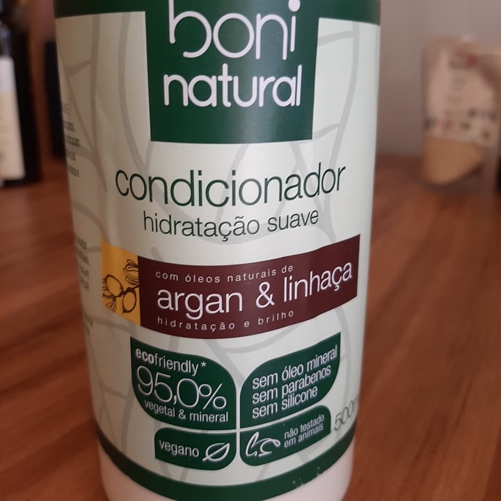 photo of Boni natural Condicionador hidratação suave shared by @iaramachado on  27 Jul 2022 - review