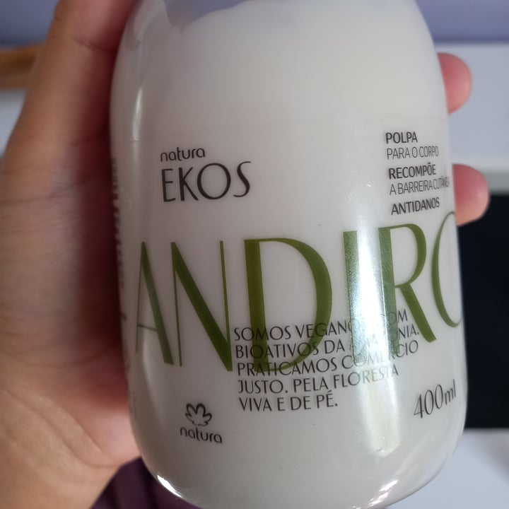 photo of Natura polpa hidratante Andiroba shared by @micaely on  26 May 2022 - review
