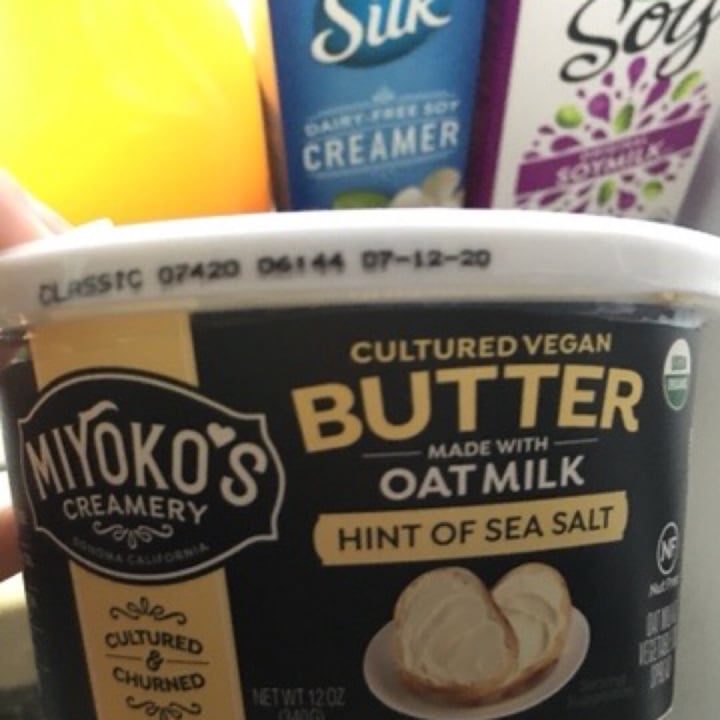 photo of Miyoko's Creamery Cultured Vegan Butter Made With Oat Milk Hint of Sea Salt shared by @syuzanna on  05 Jun 2020 - review