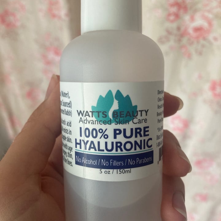 photo of Watts Beauty 100% Pure Hyaluronic Acid shared by @avecdeschiens on  25 May 2021 - review