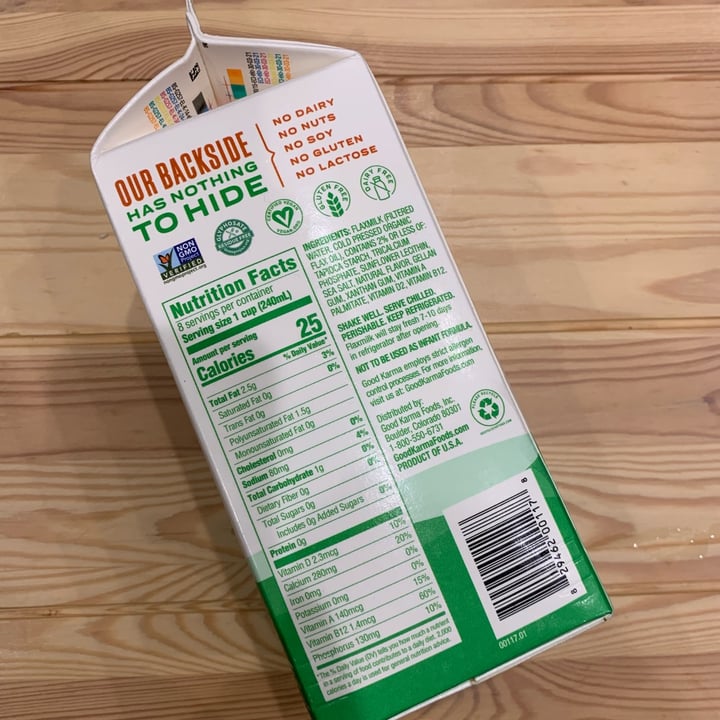 review photo of Good Karma Flaxmilk Unsweetened shared by @lychee on 06 Oct 2021 - review