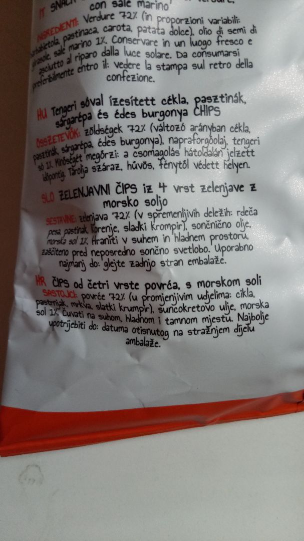 photo of My Best Veggie Čips od 4 vrste povrća, s morskom soli shared by @leica257 on  30 May 2019 - review