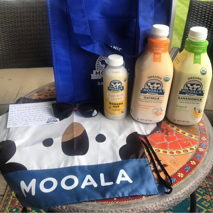 photo of Mooala Banana Milk shared by @vegansarahmarie on  27 Feb 2020 - review