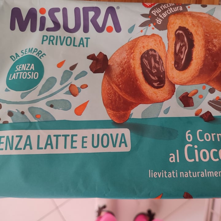 photo of Misura 6 Cornetti al cioccolato shared by @negatio on  06 Oct 2022 - review