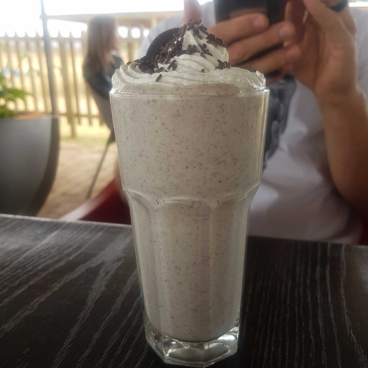 review photo of Asher's Corner Cafe @ Ashers Farm Sanctuary Cookie Monster Milkshake shared by @dlm73 on 05 Sep 2021 - review