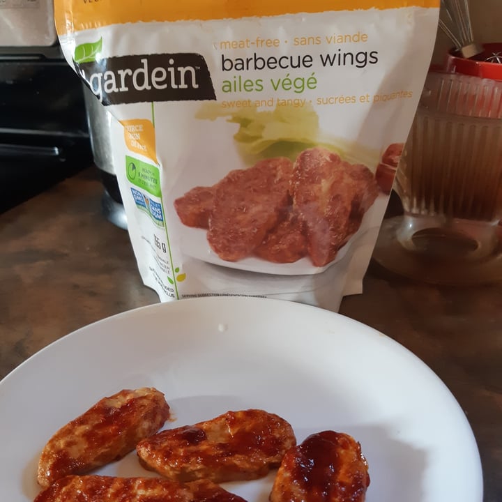 review photo of Gardein Sweet and Tangy Barbecue Wings shared by @plantsinmytummy on 27 Jun 2021 - review