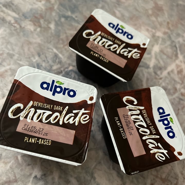 photo of Alpro Devilishly Dark Chocolate Plant-based Dessert shared by @joushappyplace on  15 Oct 2022 - review
