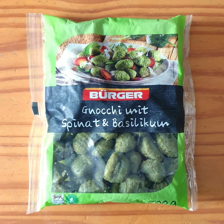 review photo of Bürger Gnocchi mit Spinat & Basilikum shared by @sophonax on 27 Oct 2021 - review