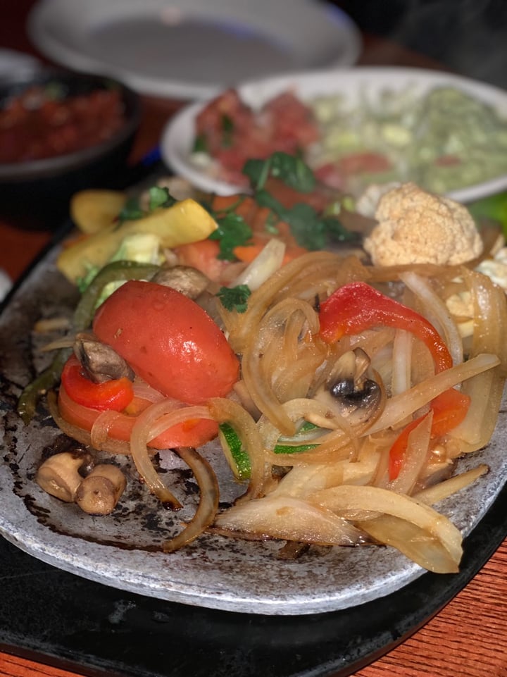 review photo of Guapo's Restaurant Veggie Fajita shared by @akkvegan on 19 Feb 2019 - review