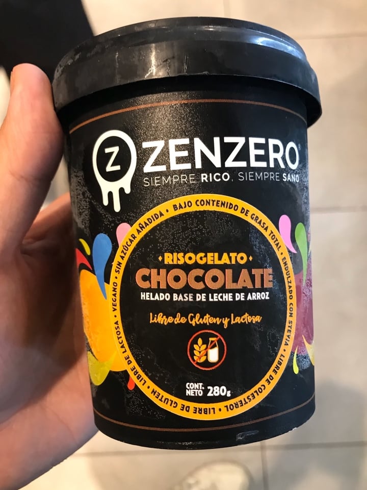 photo of Zenzero Helado De Arroz Sabor Chocolate shared by @mauricioserrano on  24 Feb 2020 - review