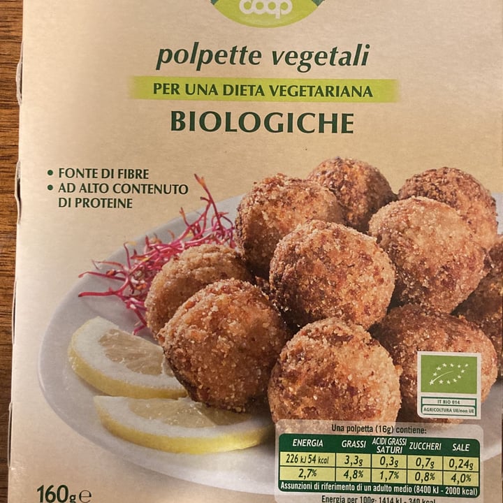 photo of Vivi Verde Coop Polpette Vegetali shared by @andreali on  23 Apr 2022 - review
