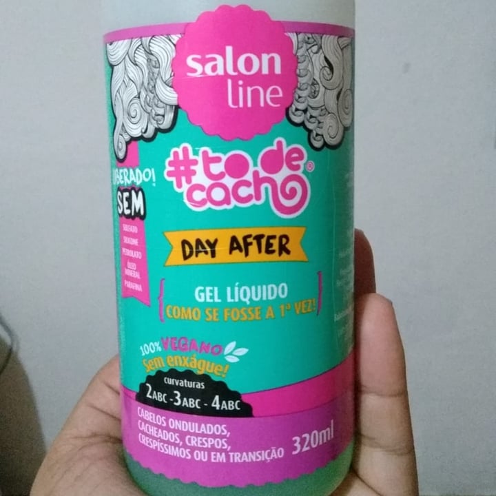 photo of Salon line Tô de cachos day after shared by @viviconde on  29 Apr 2022 - review
