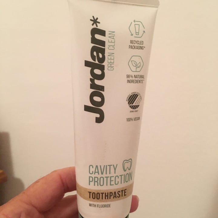 photo of Jordan Green clean toothpaste shared by @gillhibbitt on  25 Aug 2021 - review