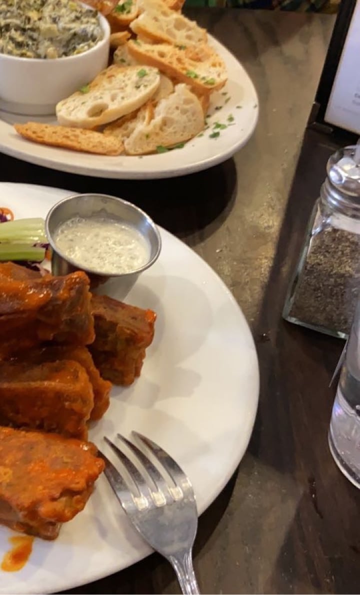 review photo of The Chicago Diner, Logan Square Spinach and Artichoke Dip shared by @mackenziesp on 15 Jul 2020 - review