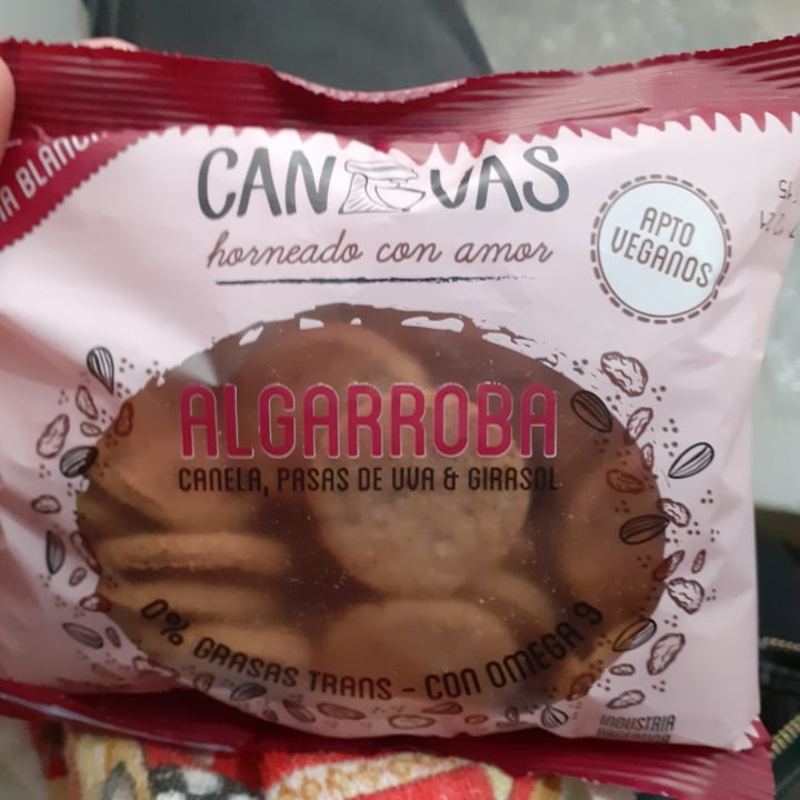 photo of Canvas Galletitas De Algarroba Con Canela, Pasas de Uva Y Girasol shared by @nehuenrodgz on  25 Oct 2021 - review