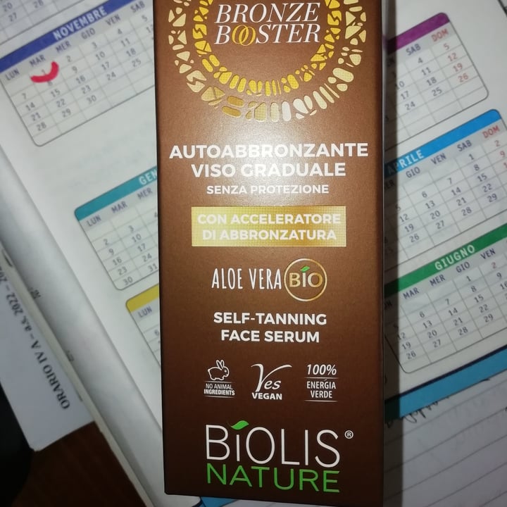 photo of Biolis Nature Bronze Booster - Siero Viso Autoabbronzante shared by @marinetelotti on  08 Jan 2023 - review