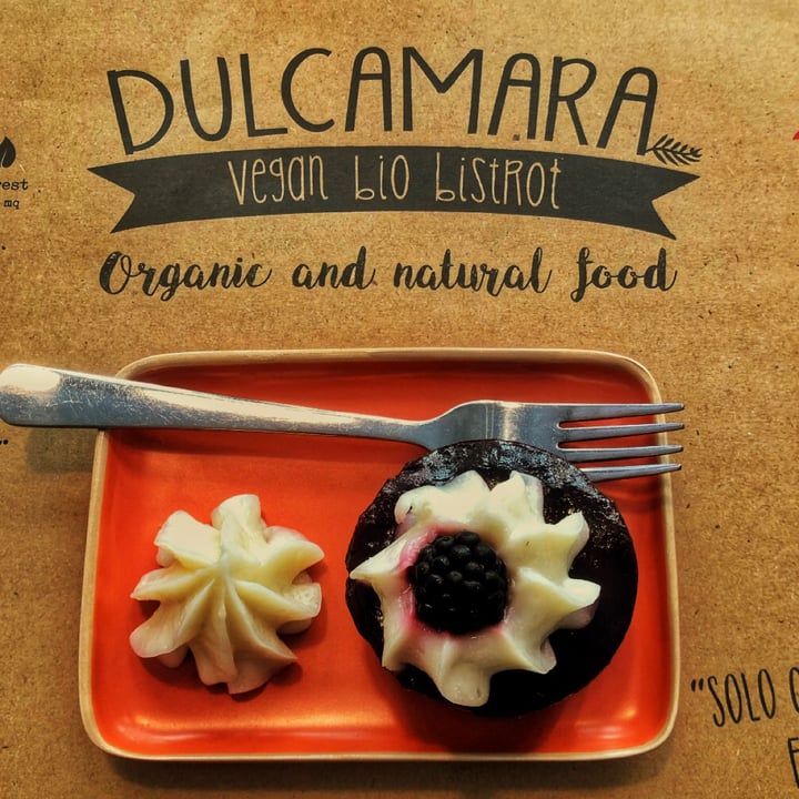 photo of Dulcamara Vegan Bakery & Bistrot Vegan Cheesecake Ai Frutti Di Bosco shared by @kalunaearthling on  18 Sep 2020 - review