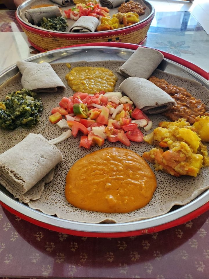review photo of תיאודורוס Vegan Enjara shared by @sophiewaldman on 14 Oct 2019 - review
