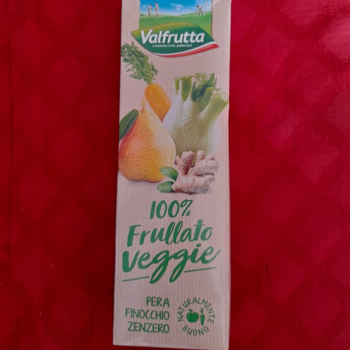 photo of Valfrutta 100% Frullato Veggie pera finocchi zenzero shared by @verocachia on  20 Jul 2021 - review