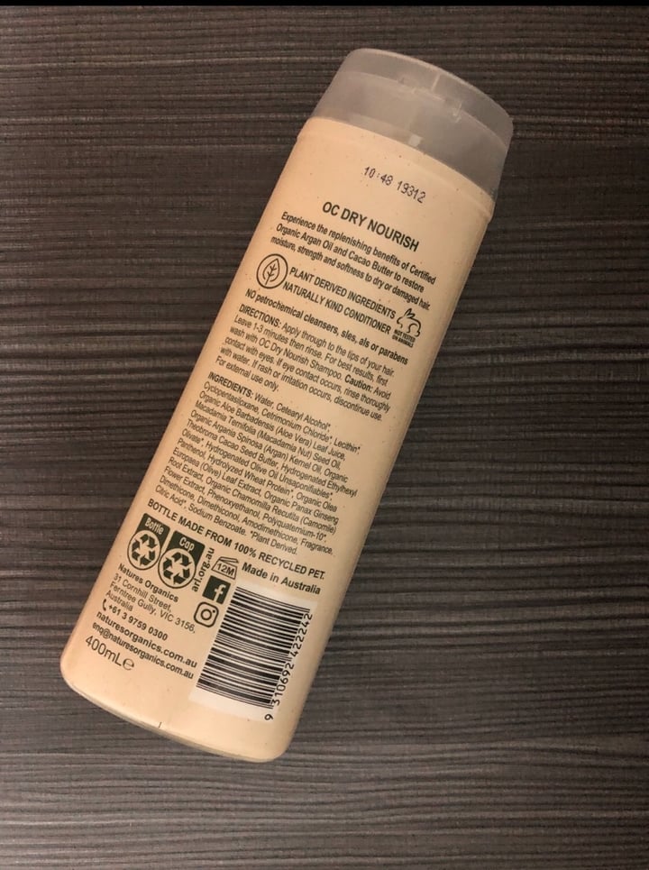 photo of OC by natures organics OC Organic Care shared by @doaa on  14 Apr 2020 - review