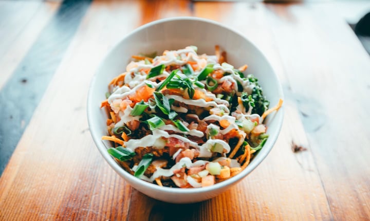 review photo of MeeT on Main Taco Salad shared by @amysoranno on 11 Jan 2019 - review