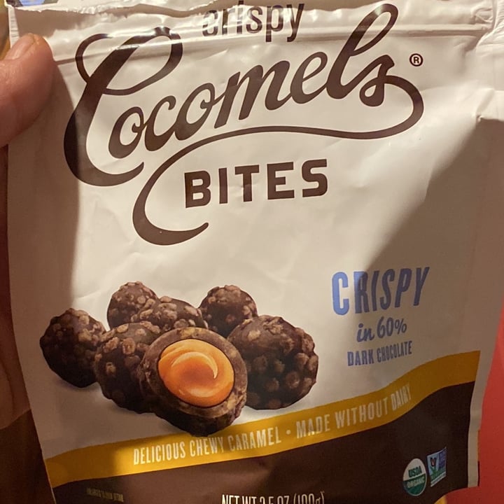 review photo of Cocomels Crispy bites shared by @veganviola on 19 Dec 2021 - review