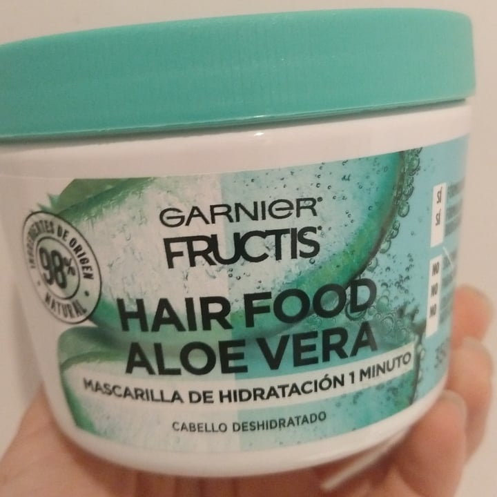 review photo of Garnier Hair Food Aloe Vera shared by @belgovegan on 15 Oct 2021 - review