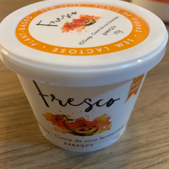 review photo of Fresco Creme de coco fermentado - Damasco shared by @caroldecarlos on 13 Jul 2021 - review