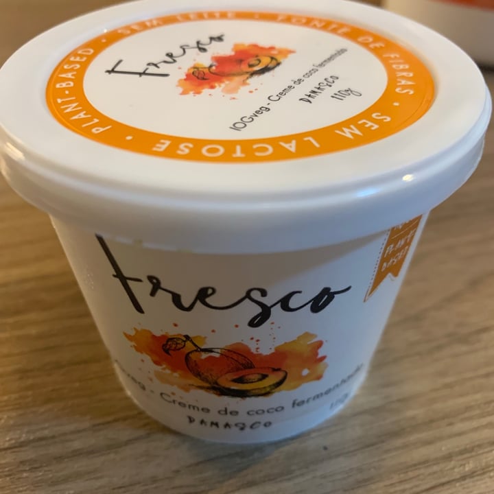 photo of Fresco Creme de coco fermentado - Damasco shared by @caroldecarlos on  13 Jul 2021 - review