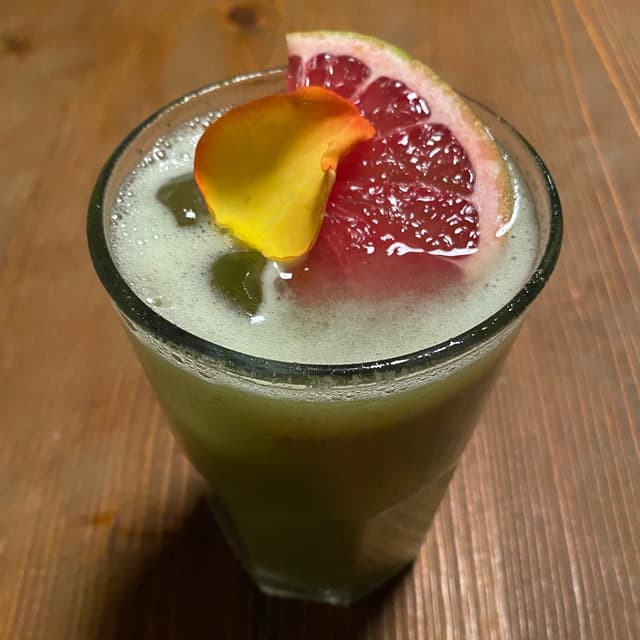 菜肴“Agua de frutas”的照片
