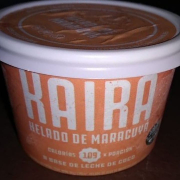 photo of Kaira Helado de Maracuya shared by @lokivegan on  27 May 2020 - review