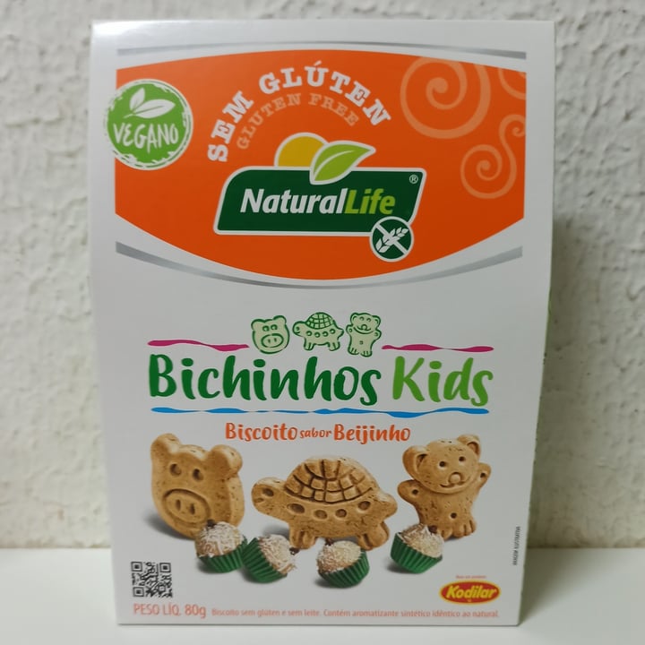review photo of NaturalLife Bichinhos Kids Biscoito Sabor Beijinho shared by @marianagiratafrancis on 21 Oct 2022 - review