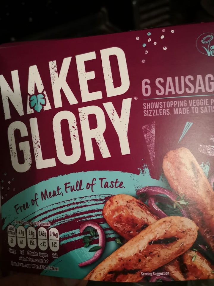 photo of Naked Glory 6 Sausages shared by @paulinethenewarc on  10 Nov 2019 - review