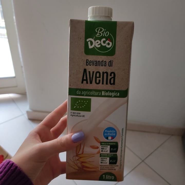 photo of Bio Decò Bevanda di Avena shared by @giomgl on  16 Mar 2022 - review