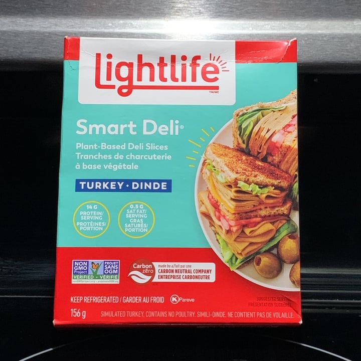 photo of Lightlife Smart Deli Turkey Slices shared by @nbacha on  22 Nov 2022 - review