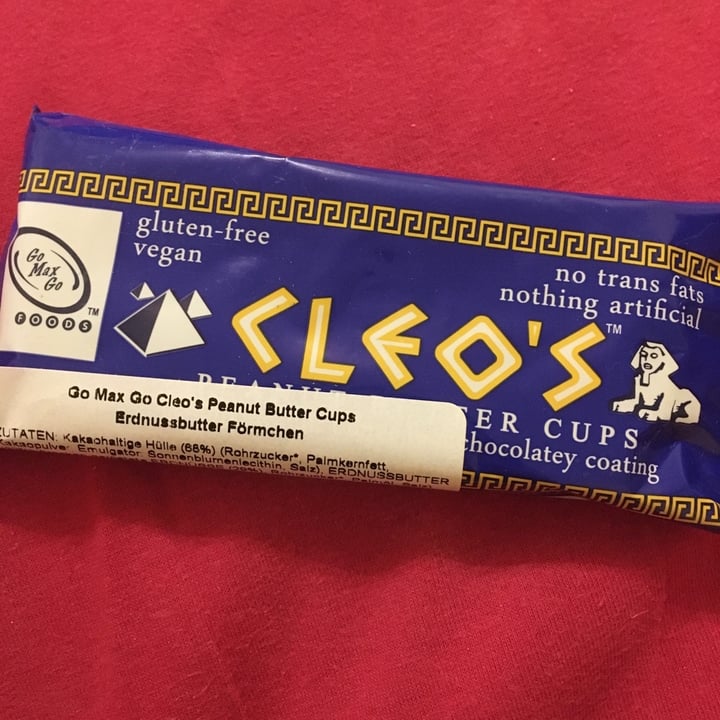 photo of Go Max Go Foods Cleo's Peanut Butter Cups shared by @claram on  12 Apr 2020 - review