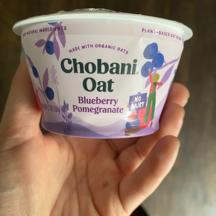 review photo of Chobani Oat-Based Blueberry Pomegranate Yogurt shared by @fitbitchsoypreme on 23 May 2020 - review