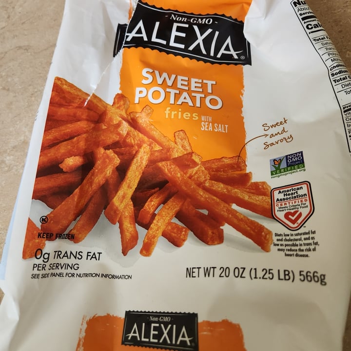 photo of Alexia Foods Sweet Potato Fries With Sea Salt shared by @lia250194 on  22 Sep 2022 - review