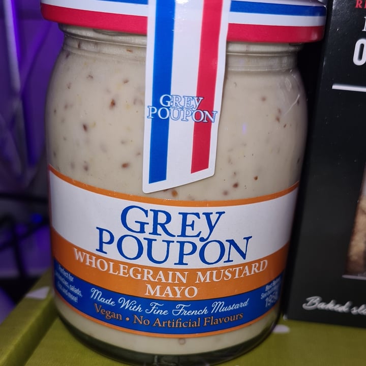 photo of Grey Poupon Dijon Mustard shared by @missvegan88 on  16 Dec 2020 - review