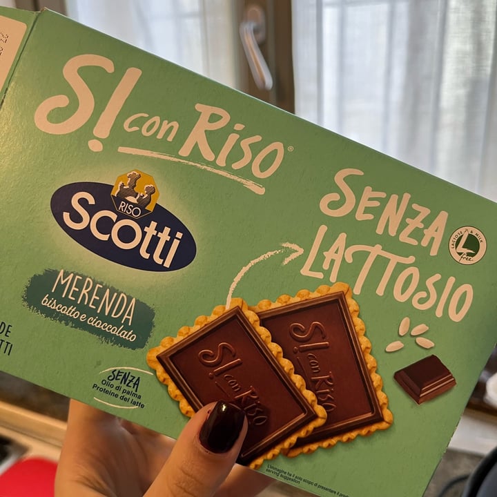 photo of Sì Con Riso Biscotto con tavoletta di cioccolato fondente shared by @symarcelli on  14 Mar 2022 - review