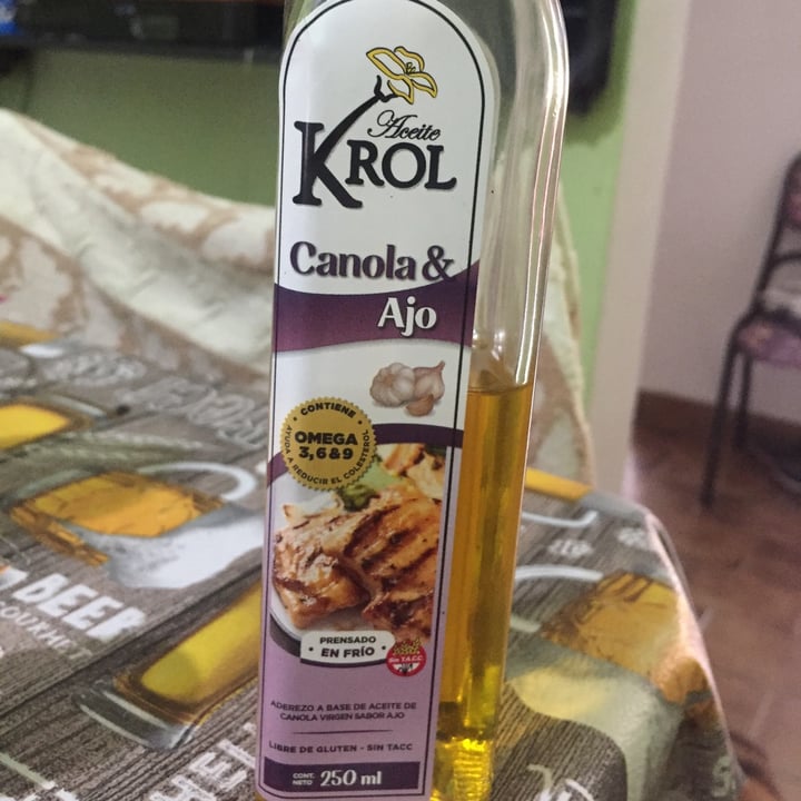 photo of Krol Aceite Krol De Canola y Ajo shared by @soodeux on  03 Mar 2021 - review