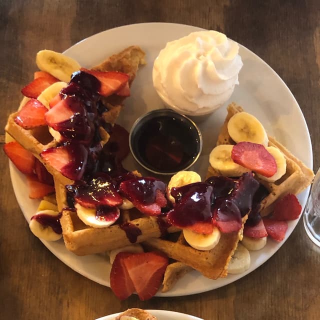 Photo of the dish “The sweet waffle”